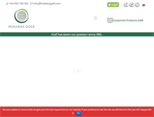 Tablet Screenshot of holgolf.com